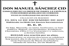 Manuel Sánchez Cid